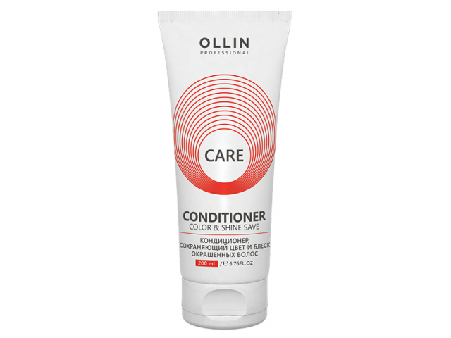 Купить OLLIN Care Кондиционнер, сохраняющий цвет и блеск окрашенных волос 200мл