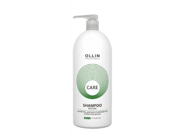 Купить OLLIN Care Шампунь для восстановления структуры волос 1000мл