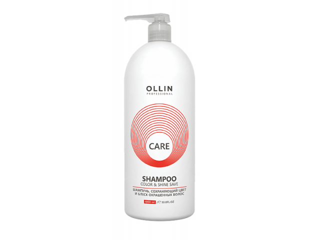 Купить OLLIN Care Шампунь, сохраняющий цвет и блеск окрашенных волос 1000мл