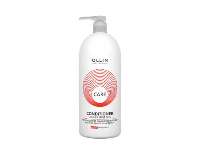 Купить OLLIN Care Кондиционер, сохраняющий цвет и блеск окрашенных волос 1000мл