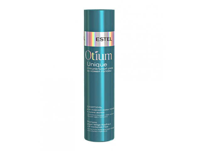 Купить ESTEL Otium Unique Шампунь для жирной кожи головы и сухих волос 250мл