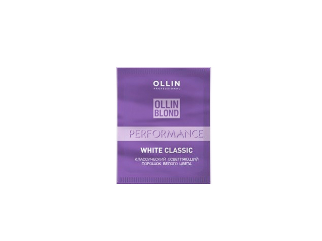Купить OLLIN Blond Performance White Classic  Осветляющий порошок  30г