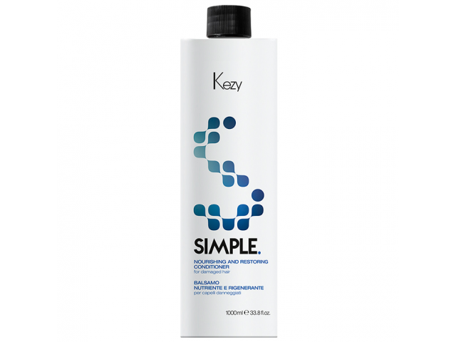 Купить KEZY Simple Бальзам питательный восстанавливающий для повр.волос 1000мл