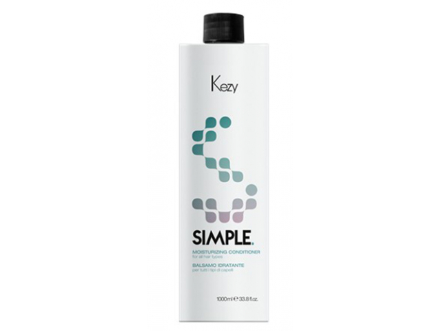 Купить KEZY Simple Бальзам увлажняющий для всех типов волос 1000мл