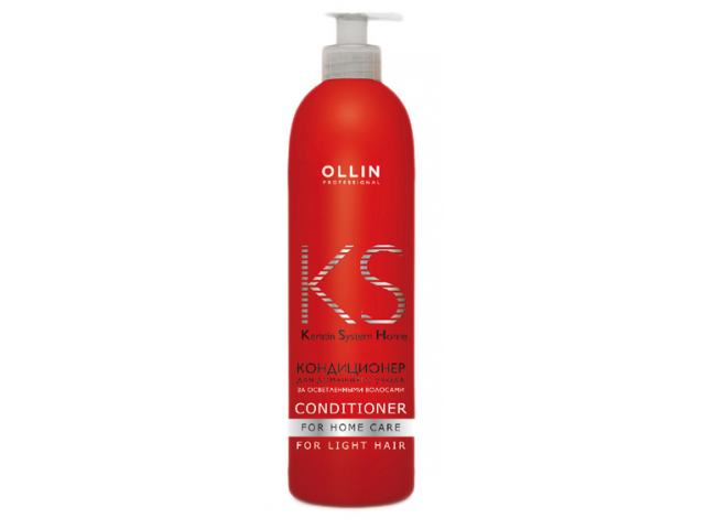 Купить OLLIN Keratin System Home Кондиционер для домашнего ухода за осветленными волосами 250мл