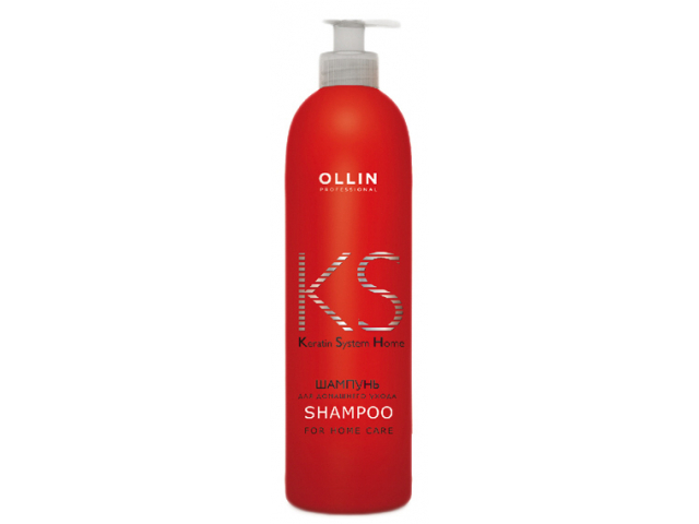 Купить OLLIN Keratin System Home Шампунь для домашнего ухода 250мл