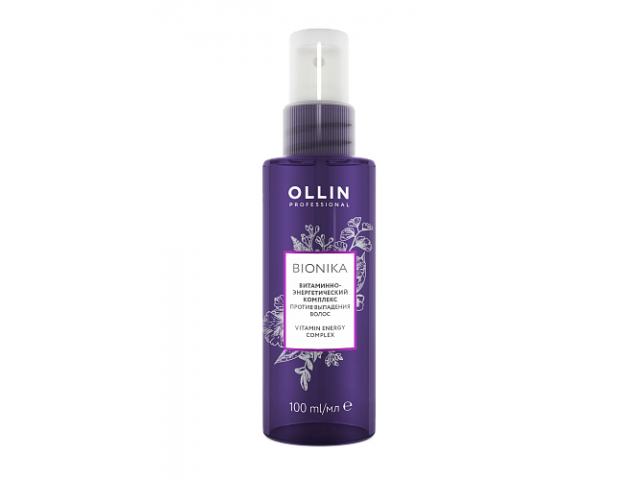 Купить OLLIN BioNika Vitamin Energy Comple Комплекс витаминно-энергетический против выпадения волос 100мл
