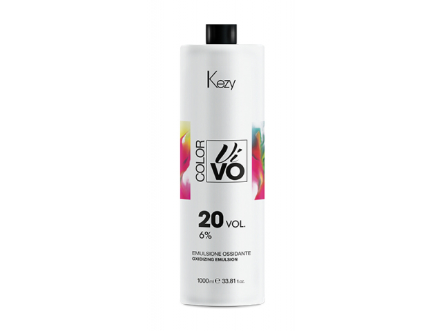 Купить KEZY Color Vivo  Окисляющая эмульсия 6% 1000мл