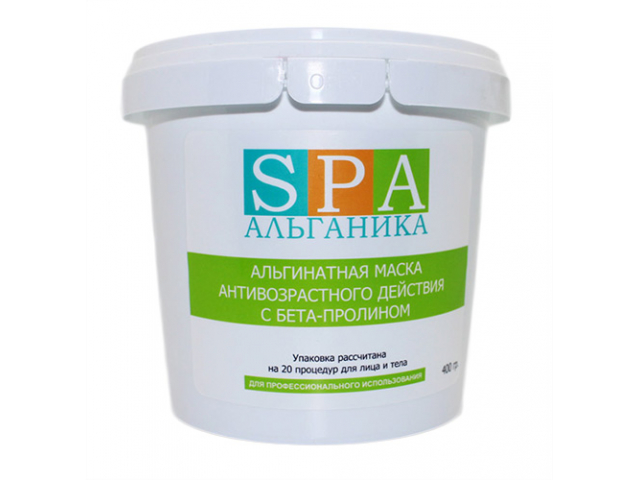Купить SPA-АЛЬГАНИКА Альгинатная маска с бета-пролином антивозрастного действия 400 гр