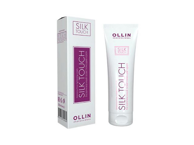 Купить OLLIN Silk Touch Безаммиачный осветляющий крем 250 мл