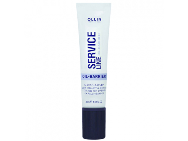 Купить OLLIN Service Line Масло-барьер для защиты кожи головы во время окрашивания 30мл.