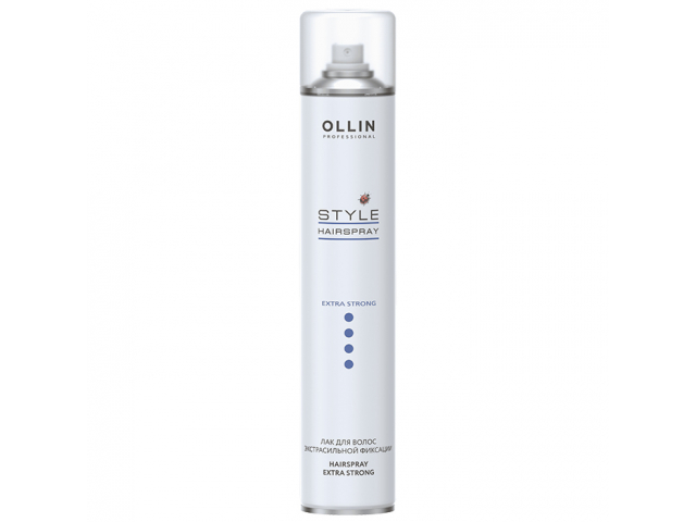 Купить OLLIN Style Лак для волос экстрасильной фиксации 450мл