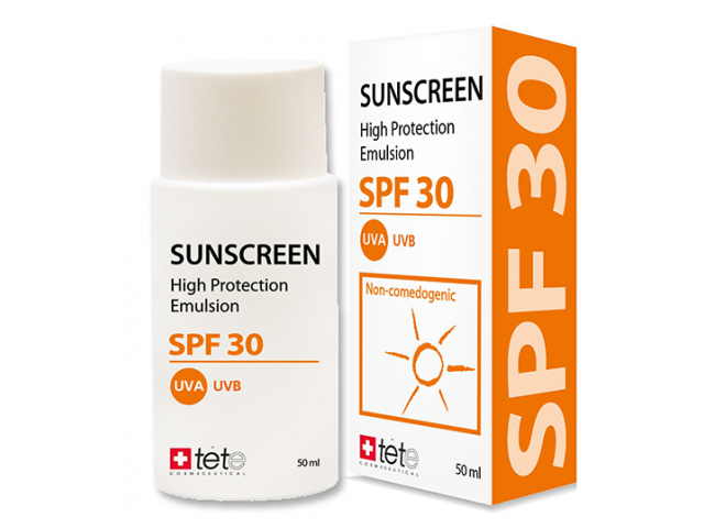 Купить TETe SUNSCREEN Крем солнцезащитный для всех типов кожи SPF30 50мл