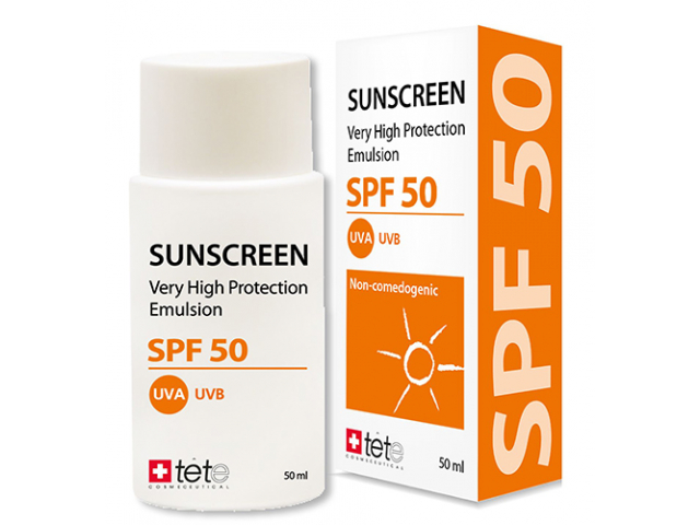 Купить TETe SUNSCREEN Крем солнцезащитный для всех типов кожи SPF50 50мл