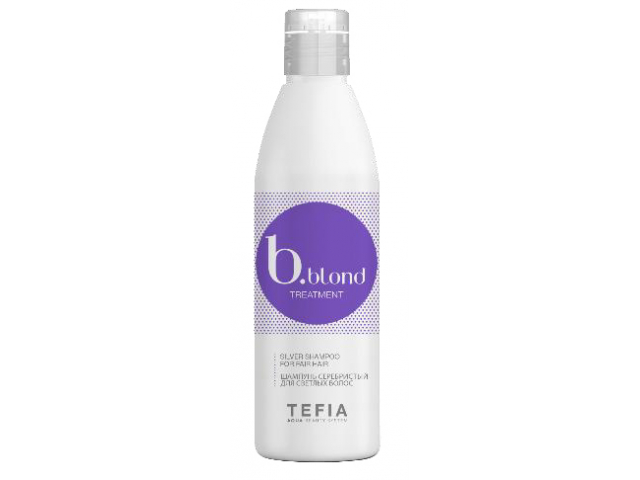 Купить TEFIA BBlond Шампунь серебристый для светлых волос 250мл