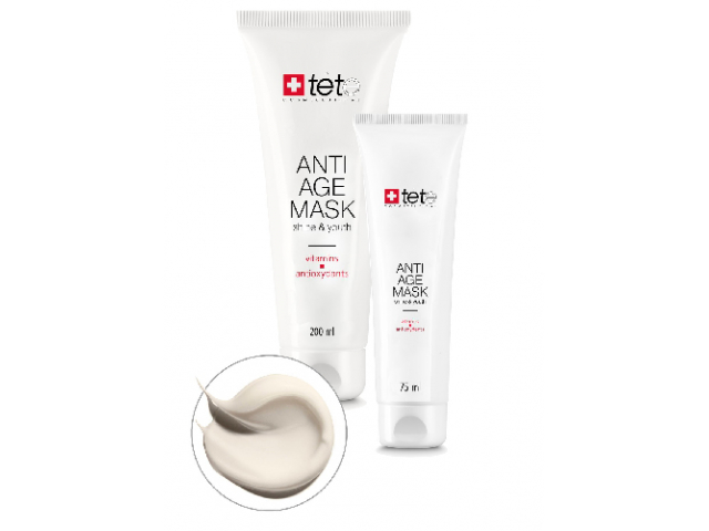 Купить TETe Anti-age Mask Омолаживающая маска с витаминами и антиоксидантами, отбеливающее действие 200мл