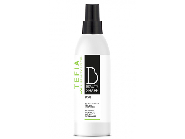 Купить TEFIA Beauty Shape Style Крем-масло аргановое для всех типов волос 200мл