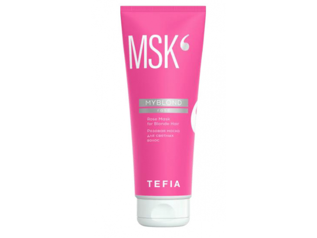 Купить TEFIA MY BLOND Розовая маска для светлых волос 250мл