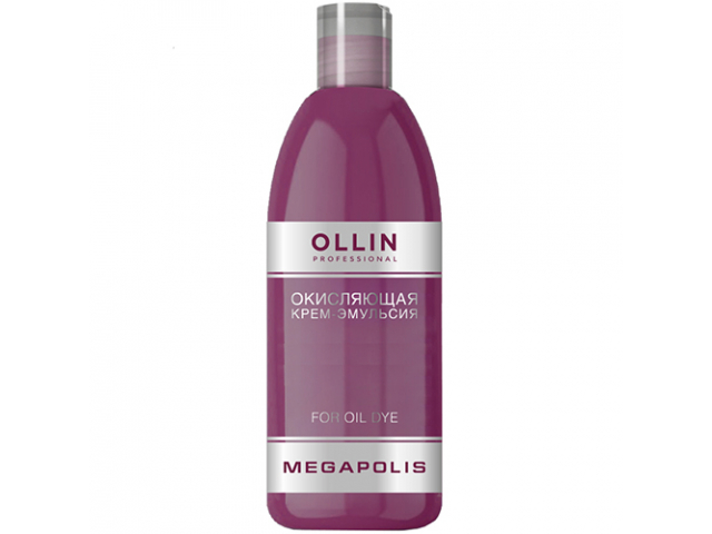 Купить OLLIN MEGAPOLIS Окисляющая крем-эмульсия 1% 500мл