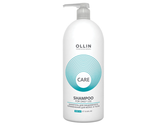 Купить OLLIN Care Шампунь для ежедневного применения для волос и тела 1000мл