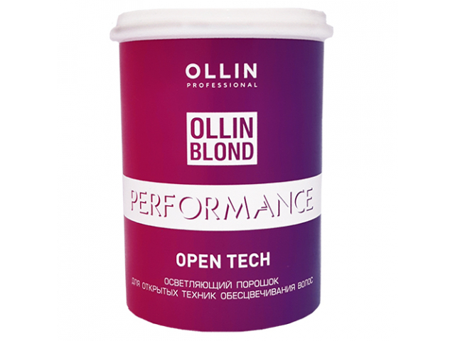 Купить OLLIN Blond Performance Осветляющий порошок для открытых техник обесцвечивания 500гр
