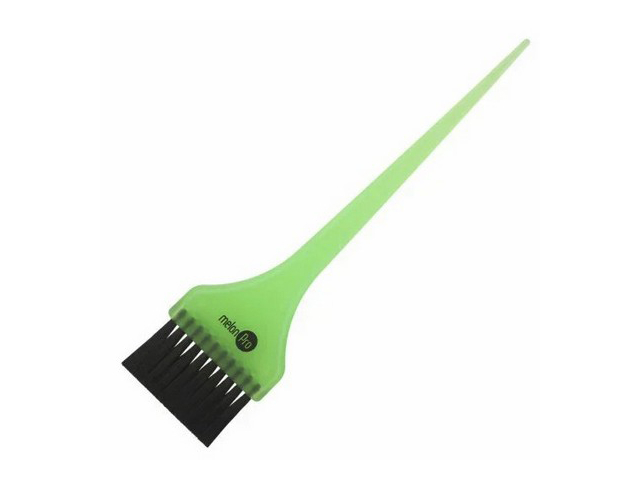Купить MELON PRO Кисть для окрашивания волос широкая 57мм, зеленая JA0055T