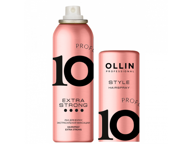Купить OLLIN Style Лак для волос экстрасильной фиксации 200мл