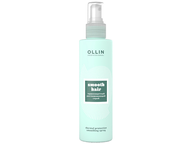 Купить OLLIN Smooth Hair Термозащитный разглаживающий спрей 150мл
