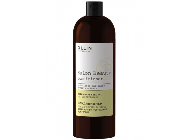 Купить OLLIN Salon Beauty Кондиционер для окрашенных волос с маслом виноградной косточки 1000мл