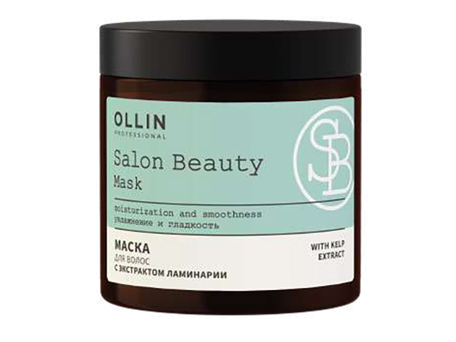 Купить OLLIN Salon Beauty Маска для увлажнения и гладкости волос с экстрактом ламинарии 500мл