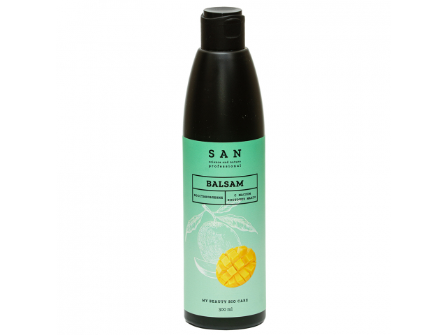 Купить SAN Professional Бальзам восстанавливающий с маслом косточек манго 300мл