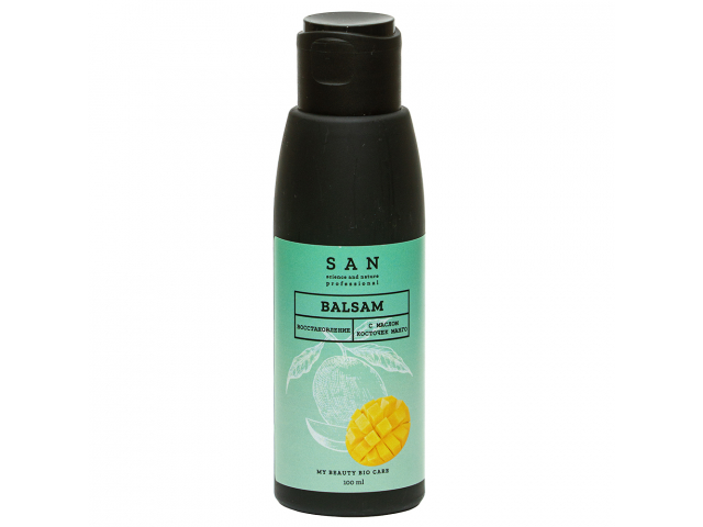 Купить SAN Professional Бальзам восстанавливающий с маслом косточек манго 100мл