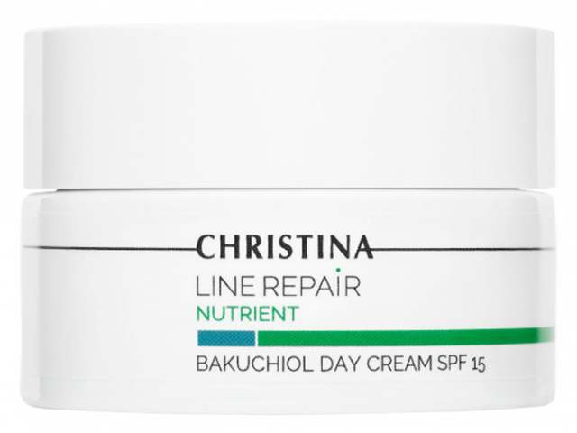 Купить CHRISTINA Line Repair-Nutrient-Bakuchiol Day Cream SPF15 Дневной крем с бакучиолом 50мл