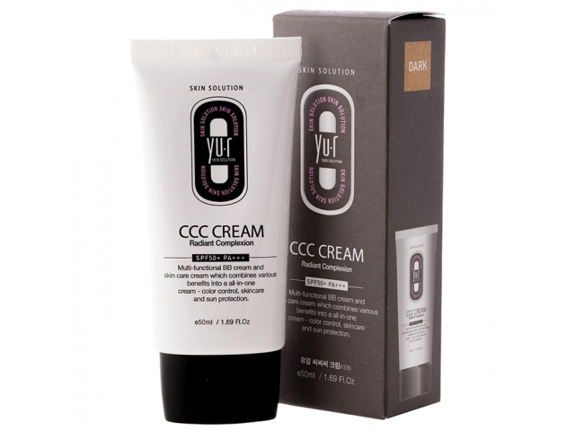 Купить YU.R CCC Cream Крем для лица корректирующий (тон Dark) 50мл SPF50+++