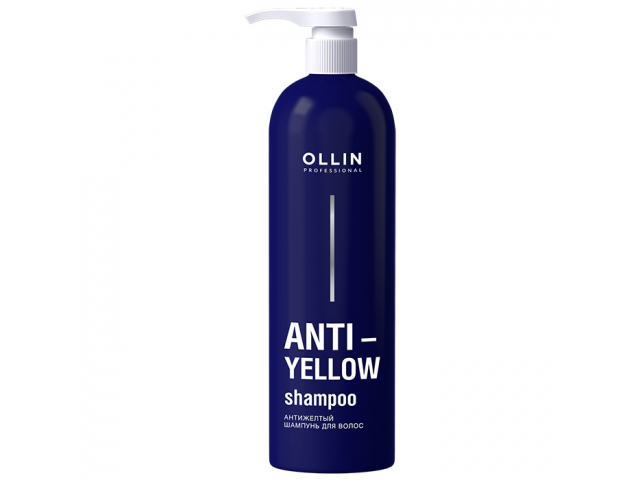 Купить OLLIN Anti-Yellow Антижелтый шампунь для волос 500мл