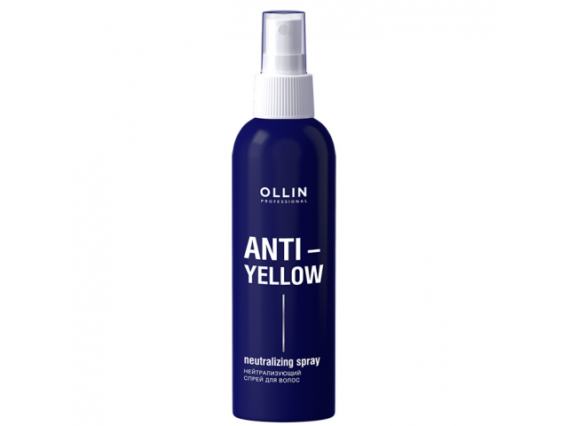 Купить OLLIN Anti-Yellow Нейтрализующий спрей для волос 150мл