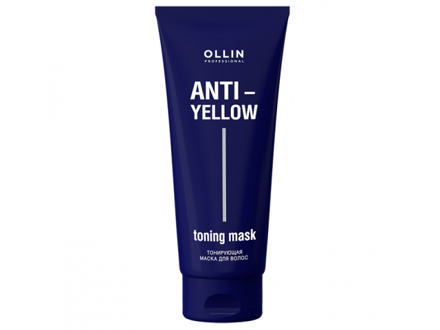 Купить OLLIN Anti-Yellow Маска тонирующая для волос 250мл