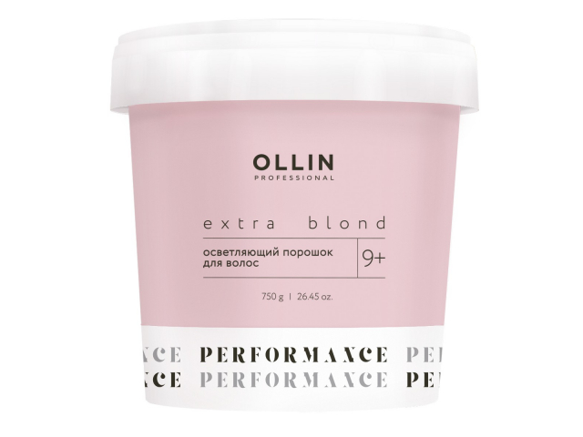 Купить OLLIN Blond Performance 9+ осветляющий порошок для волос 750г
