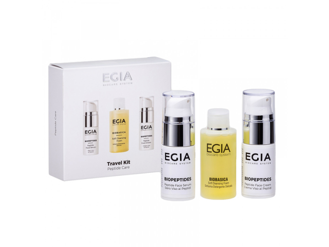 Купить EGIA Дорожный набор для сохранения упругости и молодости кожи - Travel Kit Peptide Care