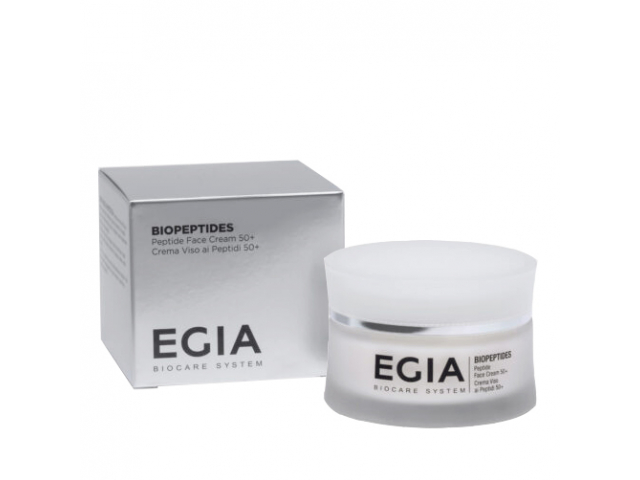 Купить EGIA Peptide Face Cream 50+ Крем пептидный ультра омолаживающий 50+, 50 ml