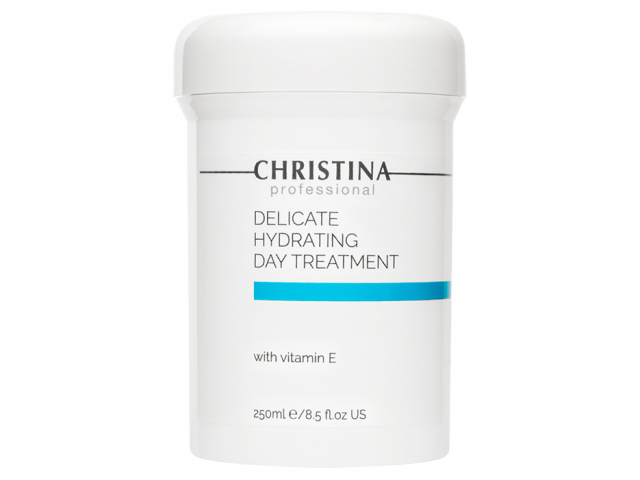 Купить CHRISTINA Деликатный увлажняющий дневной крем с витамином Е для нормальной и сухой кожи 250мл